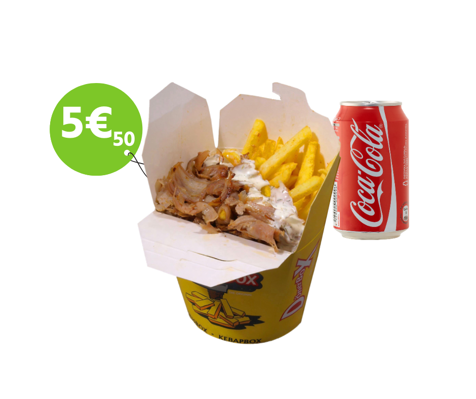 Box Kebab + Frites